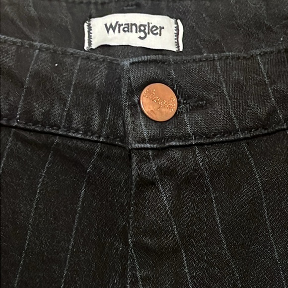 NWT Wrangler Bonnie 683 Pinstripe Loose flare Jeans 29/34 - Picture 5 of 9